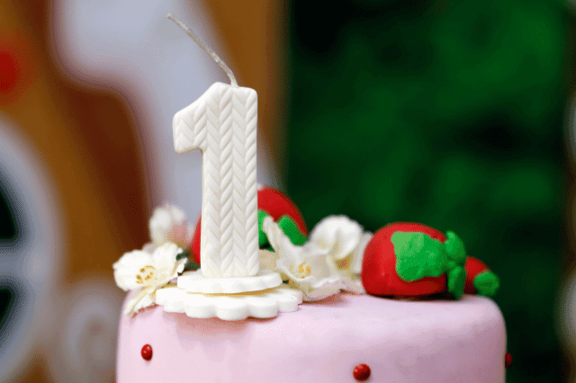 lista de aniversário de 1 ano
