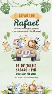 convite-safari-para-editar
