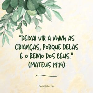 frases para convite de batizado