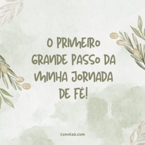 frases para convite de batizado